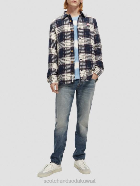 ملابس Scotch & Soda قميص الفانيلا التحرير والسرد أ رجال N0V4557