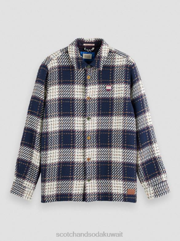 ملابس Scotch & Soda قميص الفانيلا التحرير والسرد أ رجال N0V4557