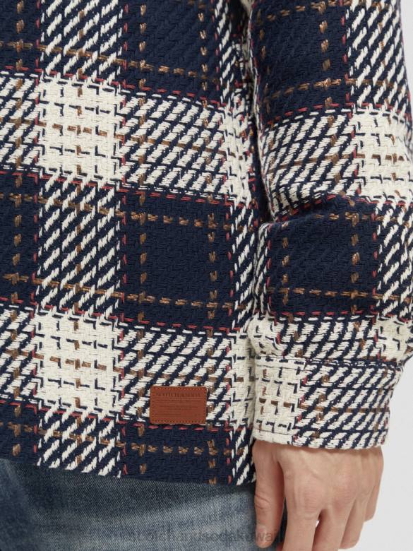 ملابس Scotch & Soda قميص الفانيلا التحرير والسرد أ رجال N0V4557