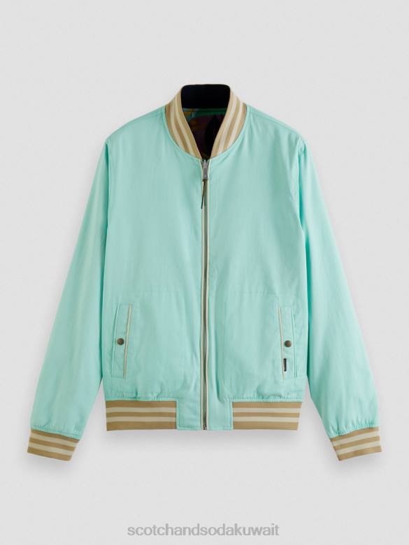 ملابس Scotch & Soda سترة بومبر مطبوعة ذات وجهين التحرير والسرد أ رجال N0V4562