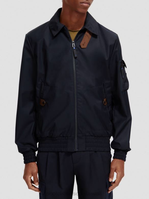 ملابس Scotch & Soda سترة متعرجة ليلة رجال N0V4569