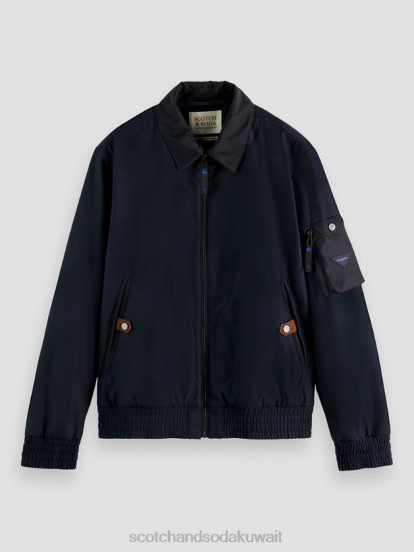 ملابس Scotch & Soda سترة متعرجة ليلة رجال N0V4569