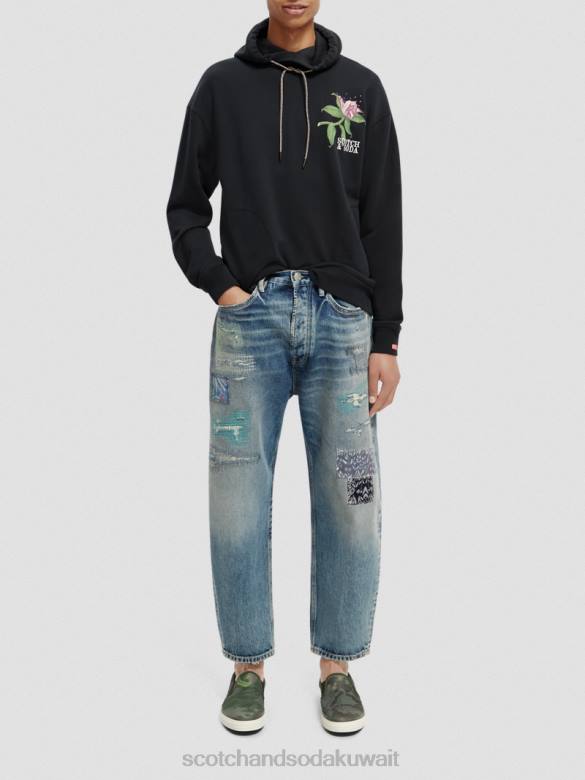 ملابس Scotch & Soda جينز ستراند الفاخر فائق الراحة الجرونج الجديد رجال N0V4578