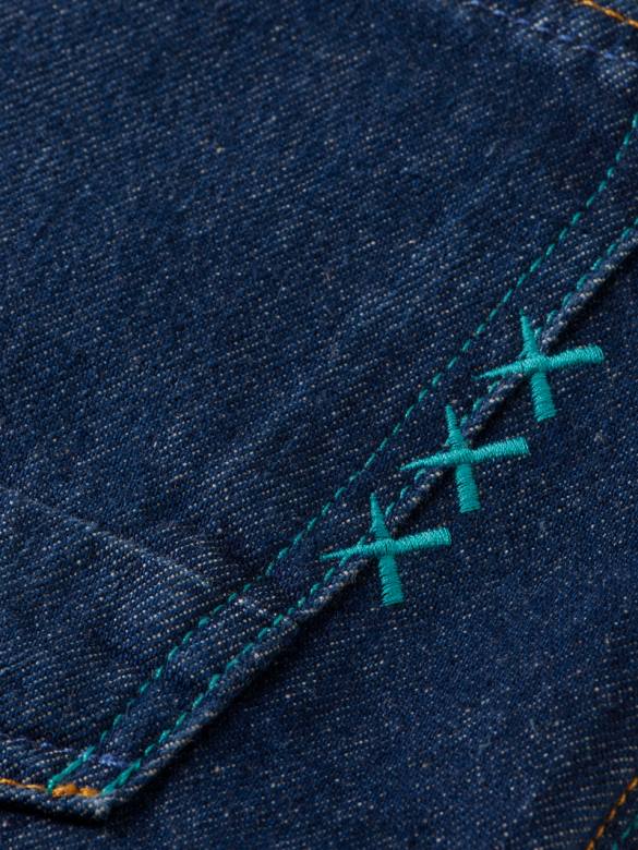 ملابس Scotch & Soda رالستون جينز عادي بقصة ضيقة قطرة المطر مظلمة رجال N0V4579