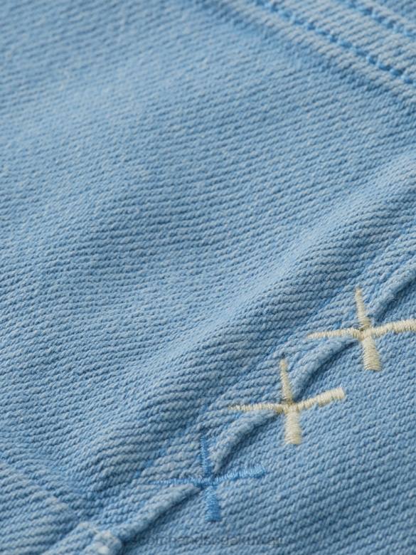ملابس Scotch & Soda الجينز المصبوغ ذو المقاس النحيف للغاية أزرق رجال N0V4581