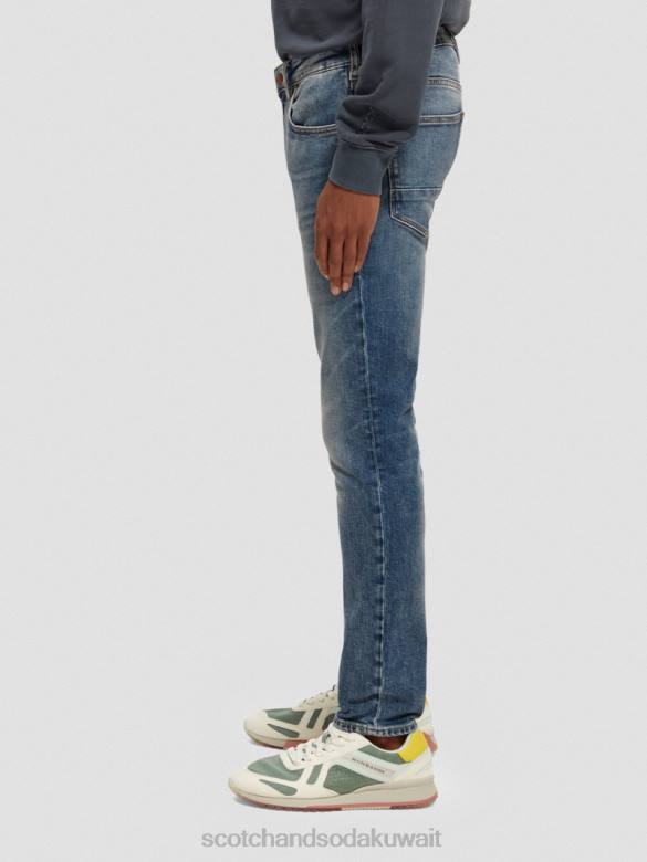 ملابس Scotch & Soda الجينز ذو المقاس النحيف للغاية هلال رجال N0V4584