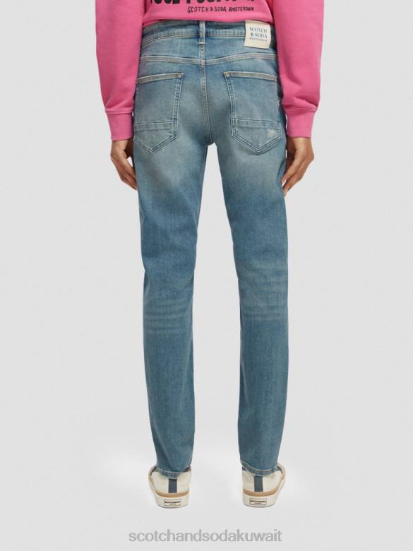 ملابس Scotch & Soda الجينز ذو المقاس النحيف للغاية الحلم الاخضر رجال N0V4585