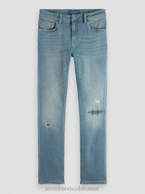 ملابس Scotch & Soda الجينز ذو المقاس النحيف للغاية الحلم الاخضر رجال N0V4585