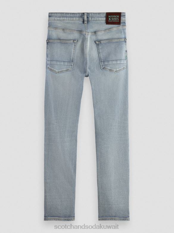 ملابس Scotch & Soda جينز رالستون العادي ذو المقاس النحيف الطنانة الأولى رجال N0V4587