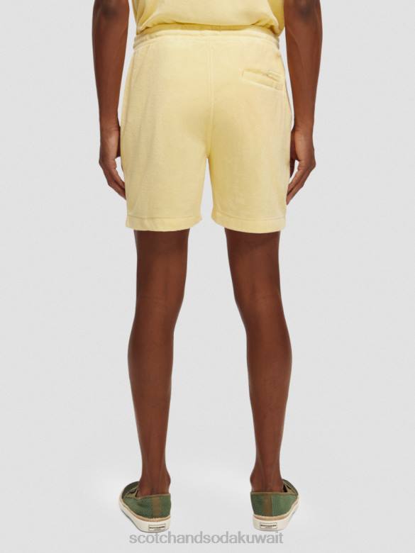 ملابس Scotch & Soda شورت برمودا منشفة مطرزة موز رجال N0V4591