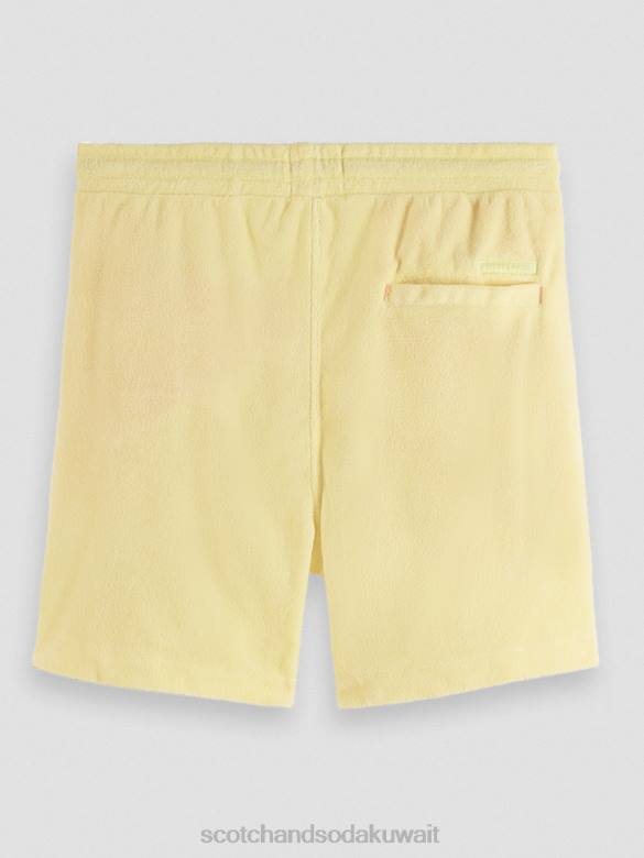 ملابس Scotch & Soda شورت برمودا منشفة مطرزة موز رجال N0V4591
