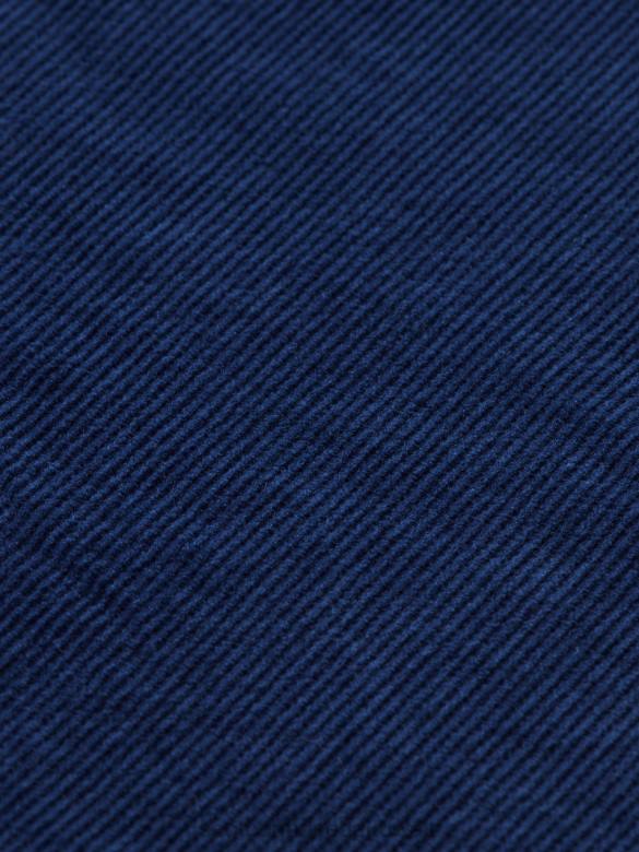 ملابس Scotch & Soda شورت من القطن العضوي ذو قصة مريحة البحرية رجال N0V4596
