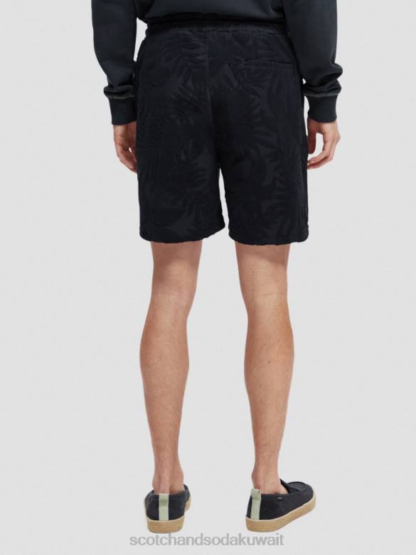 ملابس Scotch & Soda شورت جاكار مطبوع القوات البحرية رجال N0V4607
