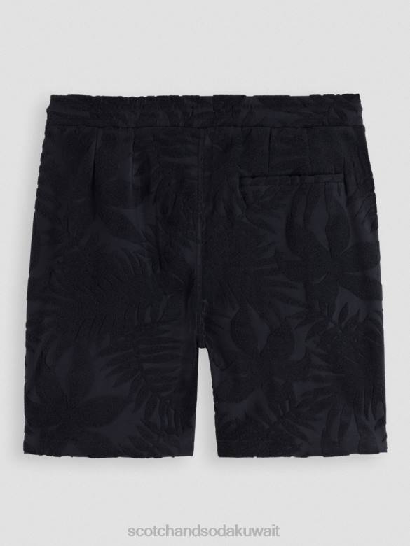 ملابس Scotch & Soda شورت جاكار مطبوع القوات البحرية رجال N0V4607