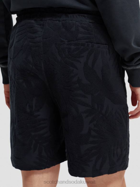ملابس Scotch & Soda شورت جاكار مطبوع القوات البحرية رجال N0V4607