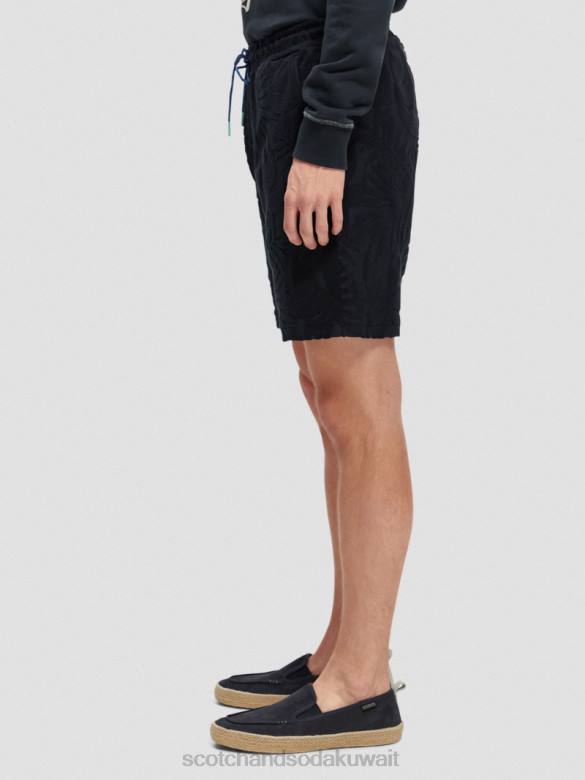 ملابس Scotch & Soda شورت جاكار مطبوع القوات البحرية رجال N0V4607