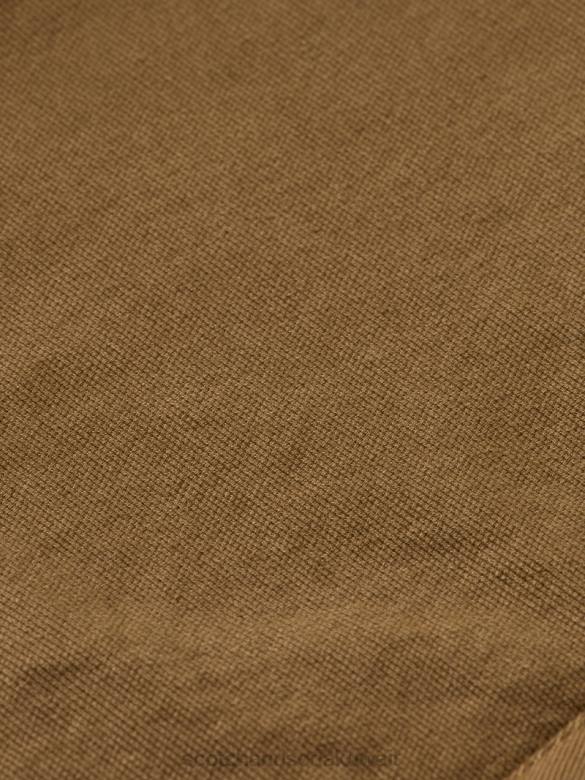 ملابس Scotch & Soda شورت البضائع المريح الكاكي رجال N0V4619