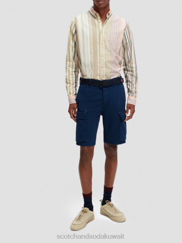 ملابس Scotch & Soda شورت البضائع المريح البحرية رجال N0V4620