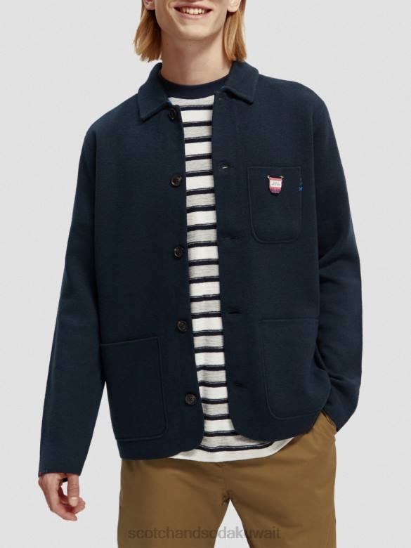 ملابس Scotch & Soda سترة محاكة ليلة رجال N0V4628