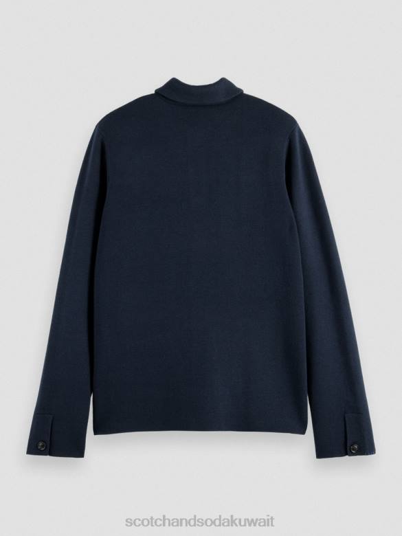 ملابس Scotch & Soda سترة محاكة ليلة رجال N0V4628