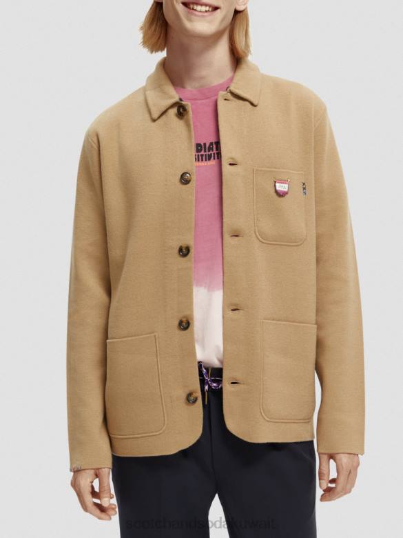 ملابس Scotch & Soda سترة محاكة رمل رجال N0V4629