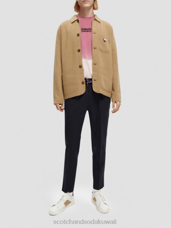 ملابس Scotch & Soda سترة محاكة رمل رجال N0V4629