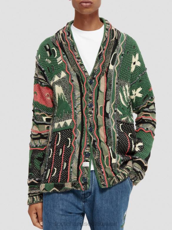 ملابس Scotch & Soda سترة محاكة التحرير والسرد أ رجال N0V4631