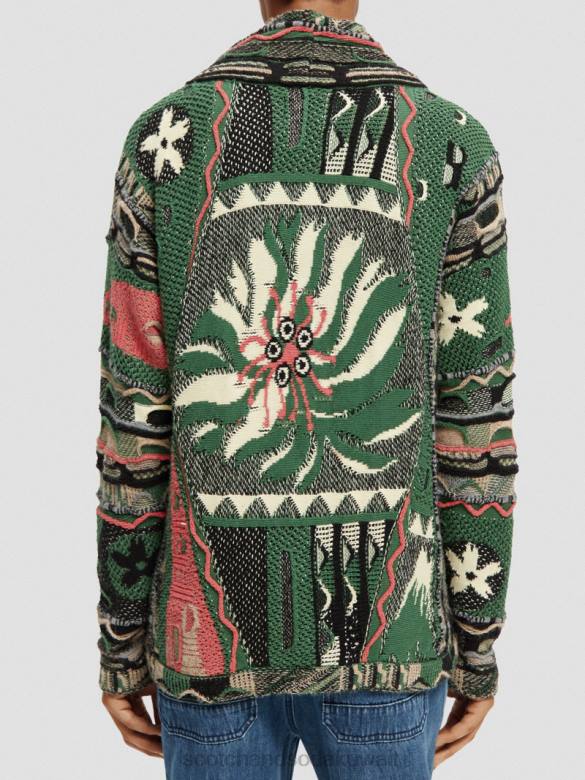 ملابس Scotch & Soda سترة محاكة التحرير والسرد أ رجال N0V4631
