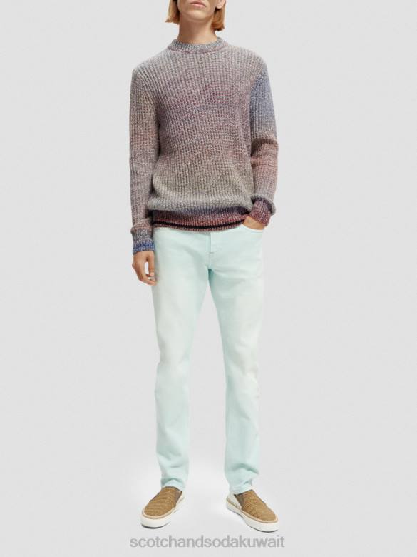 ملابس Scotch & Soda سترة مضلعة متدرجة التحرير والسرد ب رجال N0V4632