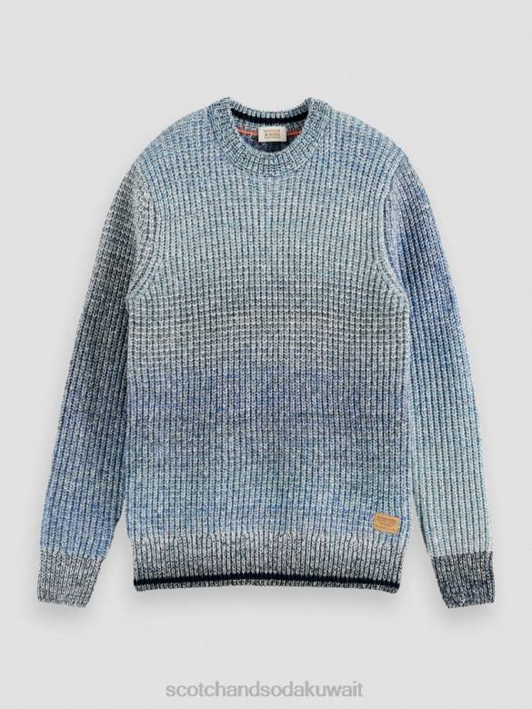 ملابس Scotch & Soda سترة مضلعة متدرجة التحرير والسرد أ رجال N0V4633