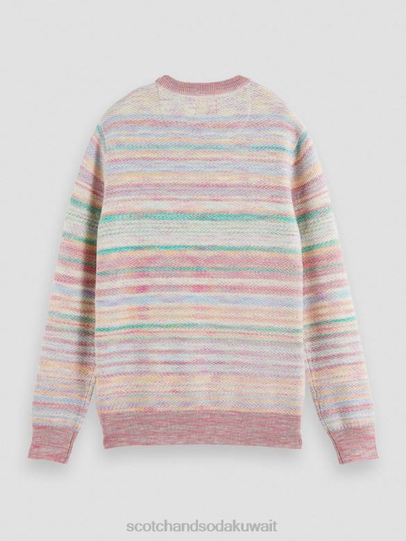ملابس Scotch & Soda سترة مخططة محبوكة التحرير والسرد أ رجال N0V4634