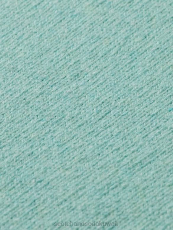 ملابس Scotch & Soda سترة من الكشمير مزينة بطبعات متباينة مزيج الفستق رجال N0V4637