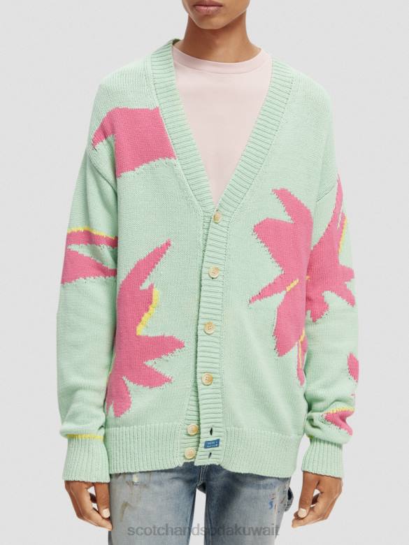 ملابس Scotch & Soda سترة محبوكة بإنتارسيا التحرير والسرد أ رجال N0V4640