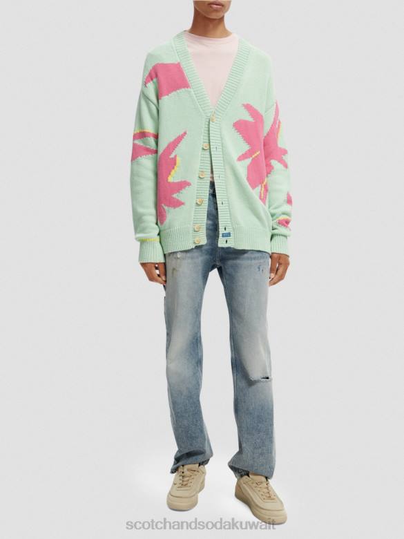 ملابس Scotch & Soda سترة محبوكة بإنتارسيا التحرير والسرد أ رجال N0V4640