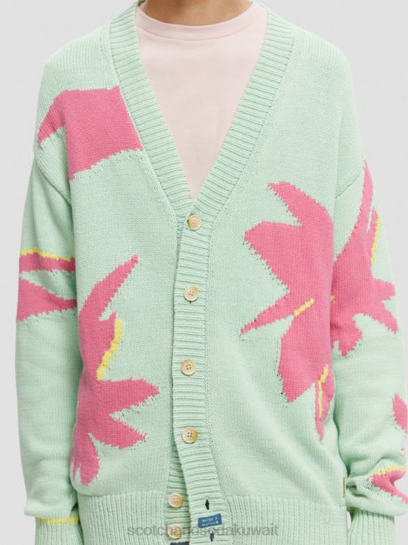 ملابس Scotch & Soda سترة محبوكة بإنتارسيا التحرير والسرد أ رجال N0V4640
