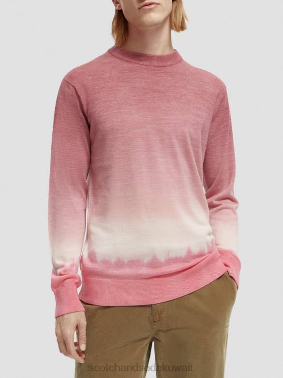 ملابس Scotch & Soda سترة من مزيج الصوف مصبوغة بشكل متدرج التحرير والسرد ب رجال N0V4642