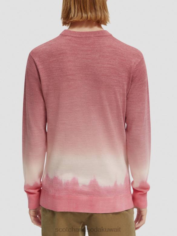 ملابس Scotch & Soda سترة من مزيج الصوف مصبوغة بشكل متدرج التحرير والسرد ب رجال N0V4642
