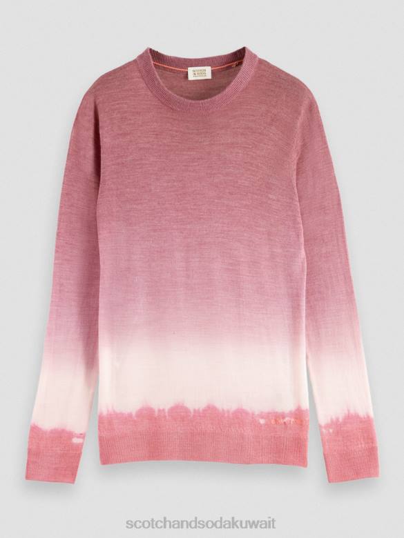ملابس Scotch & Soda سترة من مزيج الصوف مصبوغة بشكل متدرج التحرير والسرد ب رجال N0V4642
