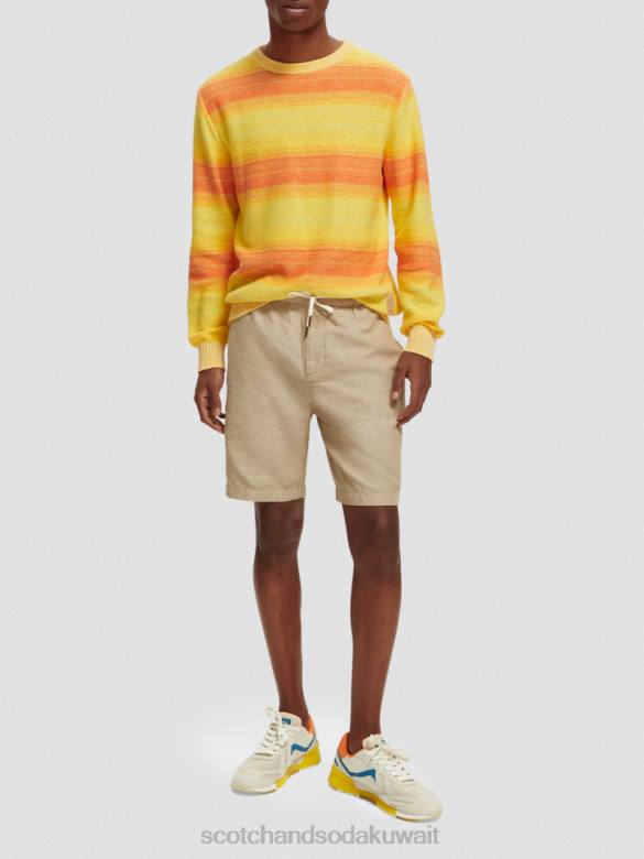 ملابس Scotch & Soda سترة مخططة متدرجة متعدد الخطوط رجال N0V4645