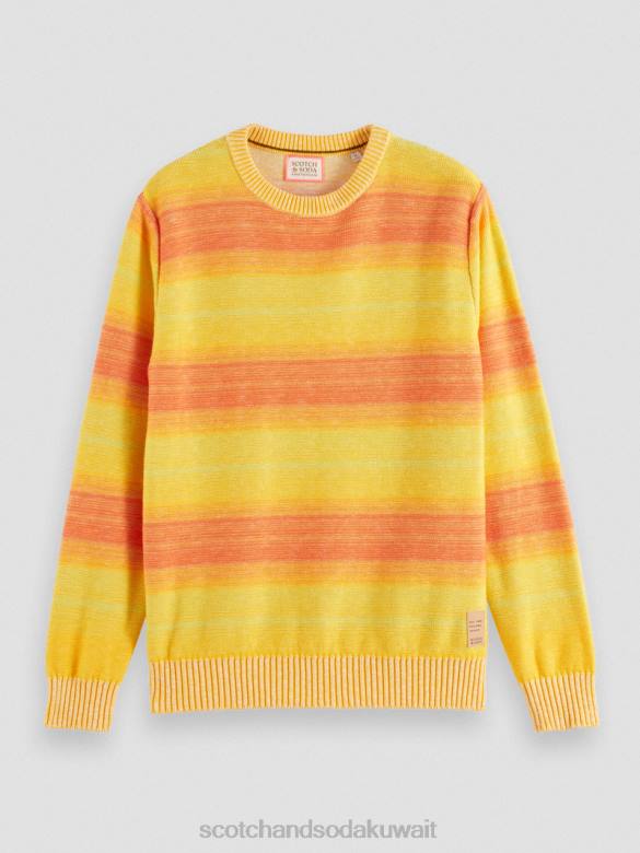 ملابس Scotch & Soda سترة مخططة متدرجة متعدد الخطوط رجال N0V4645