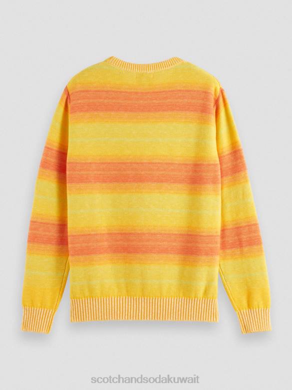 ملابس Scotch & Soda سترة مخططة متدرجة متعدد الخطوط رجال N0V4645