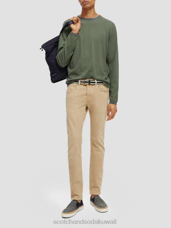 ملابس Scotch & Soda سترة بأطراف متباينة جيش رجال N0V4653