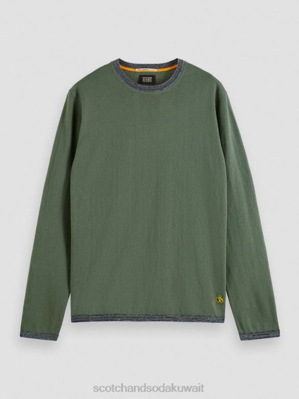 ملابس Scotch & Soda سترة بأطراف متباينة جيش رجال N0V4653