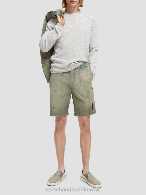 ملابس Scotch & Soda سترة ريجلان ريفييرا الأزرق مزيج رجال N0V4660