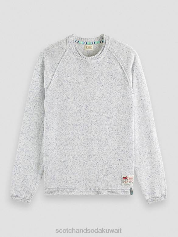 ملابس Scotch & Soda سترة ريجلان ريفييرا الأزرق مزيج رجال N0V4660
