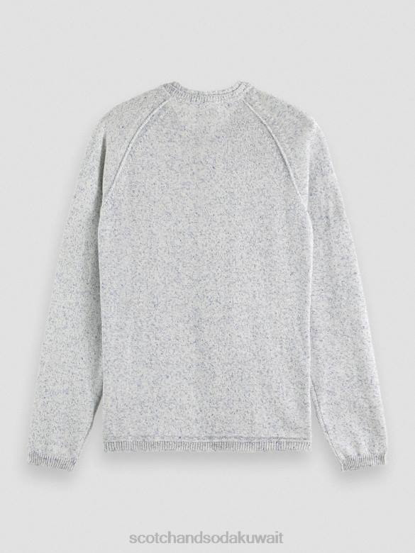 ملابس Scotch & Soda سترة ريجلان ريفييرا الأزرق مزيج رجال N0V4660