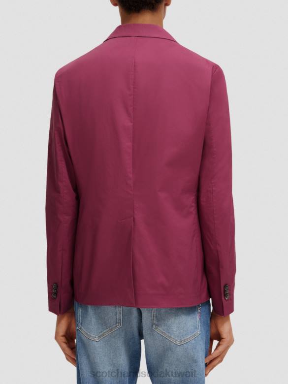 ملابس Scotch & Soda سترة خفيفة الوزن مزدوجة الصدر الداليا رجال N0V4661