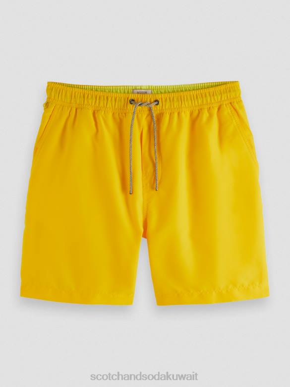 ملابس Scotch & Soda شورت سباحة متوسط ​​الطول شروق الشمس رجال N0V4665