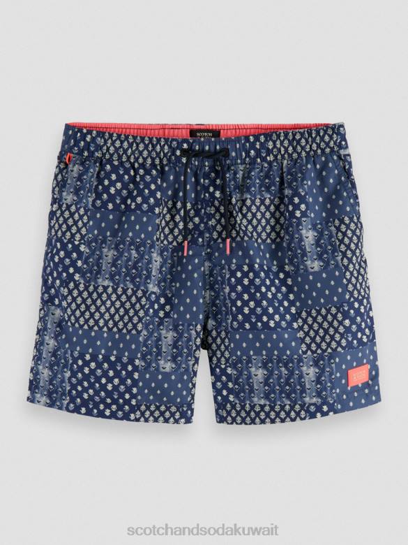 ملابس Scotch & Soda شورت السباحة التحرير والسرد ج رجال N0V4681