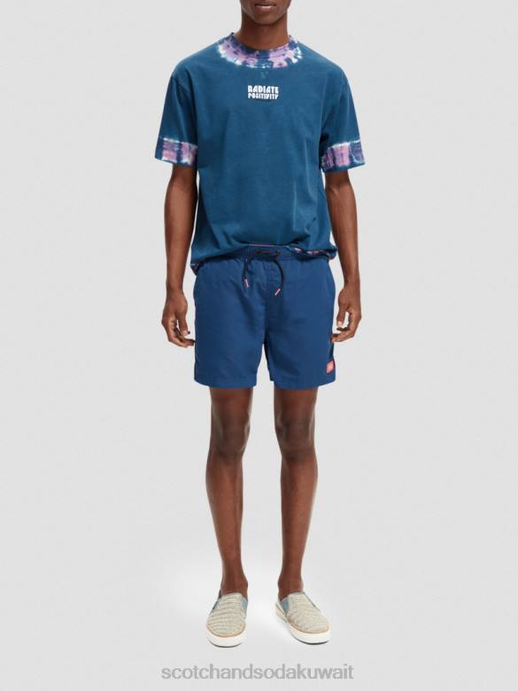 ملابس Scotch & Soda شورت السباحة البحرية رجال N0V4682
